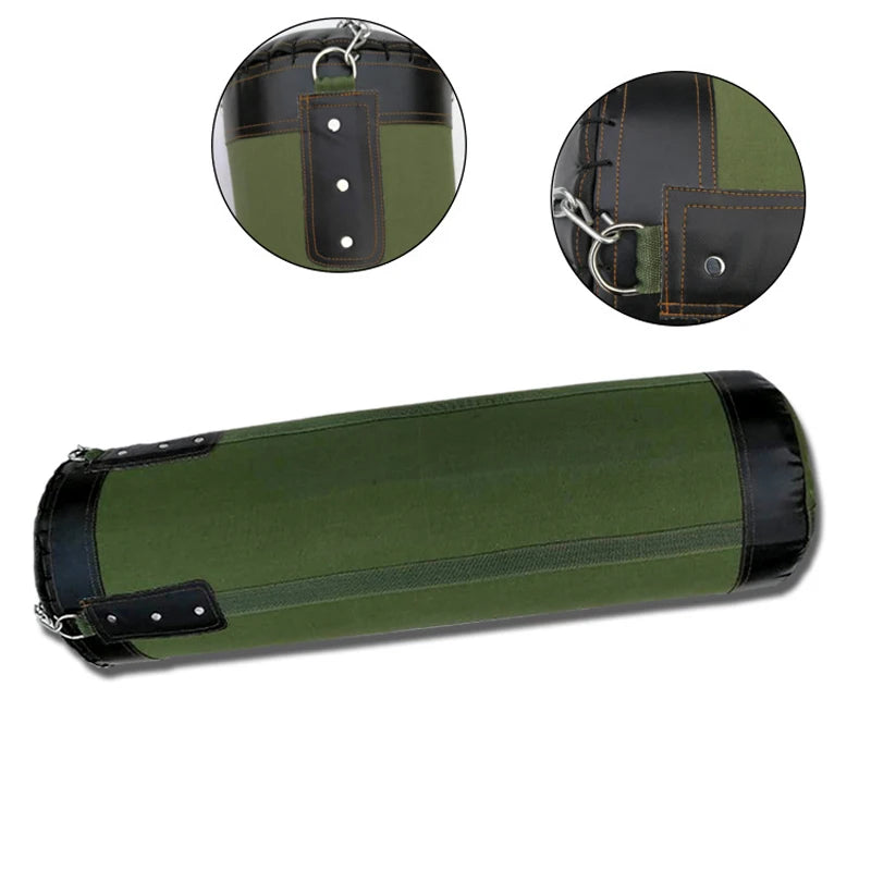 80/100cm Kick Boxing Punching Bag Sandbag For Adult MMA Muay Thai Taekwondo Sport Fitness Training Men Exercise Equipment boxe