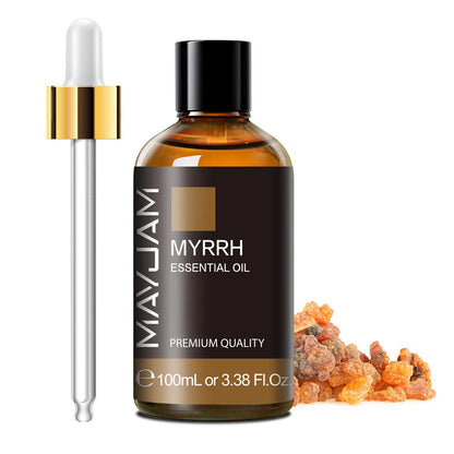 100ML Pure Plant Essential Oil Mint Bergamot Patchouli Citronella Lemongrass Chamomile Cedarwood For Reed Diffuser Humidifier
