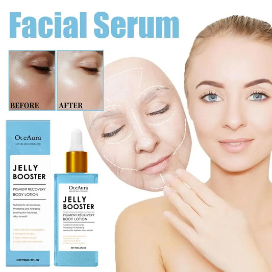 Jelly Booster Pigment Booster Recovery Body Lotion,Nicotinamide Visual Brightening Serum,Hydration Moisturizing,Fade Dark Spots