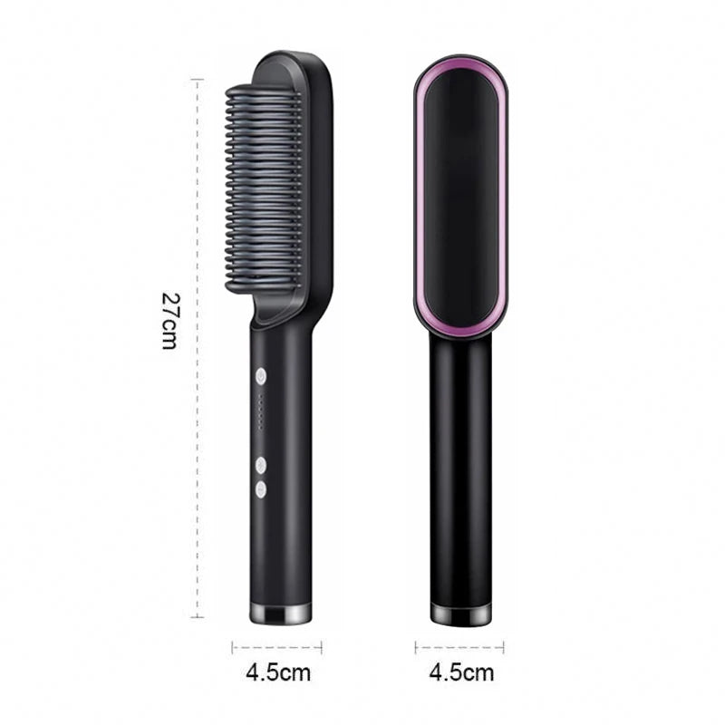 Hair Straightener Professional Quick Heated Electric Hot Comb Hair Comb Personal Care Multifunctional Hairstyle Brush