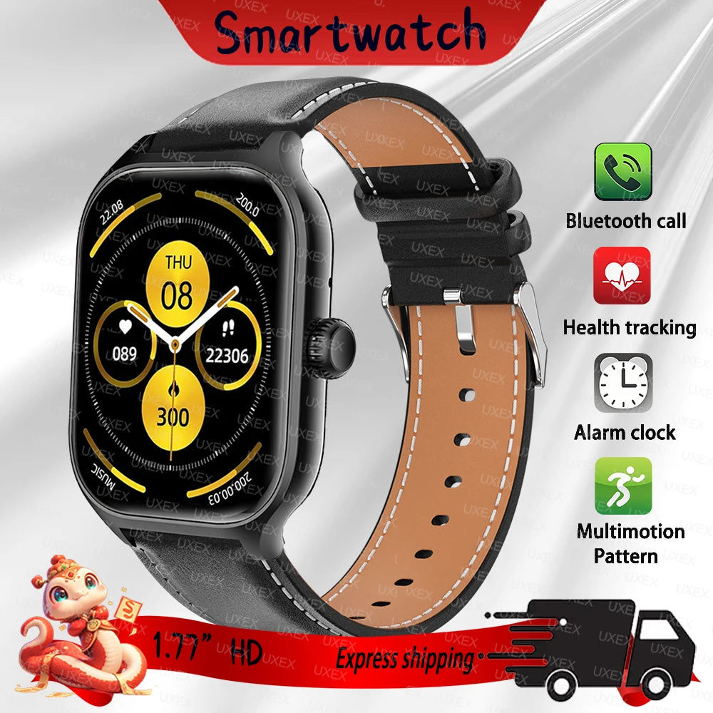 2026 New Fashion Smartwatch Men 2.01 HD Bluetooth Call Alarm Clock Custom Photo Health Tracking Watches Smart Women Offers Today