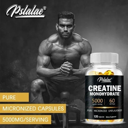 Creatine Monohydrate - Improves Performance, Muscle Growth and Recovery
