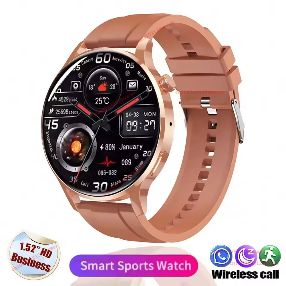 Watch 5 Pro New Men's Smartwatch High-Definition Screen Health Tracking Bluetooth Calls Voice Assistant Sports Smartwatches Hw12