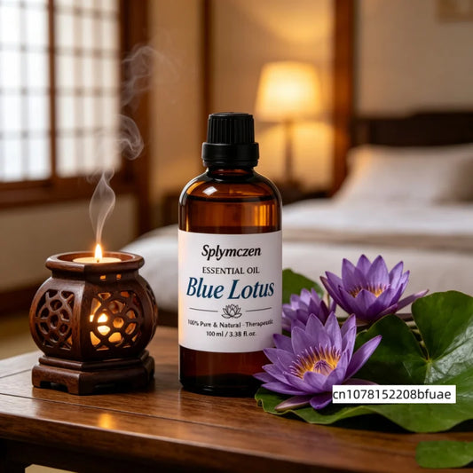 Pure Natural Blue Lotus Fragrance Oil Handmade Soap Making Fragrance Raw Material Long Lasting Scent for DIY Cold Process Soap