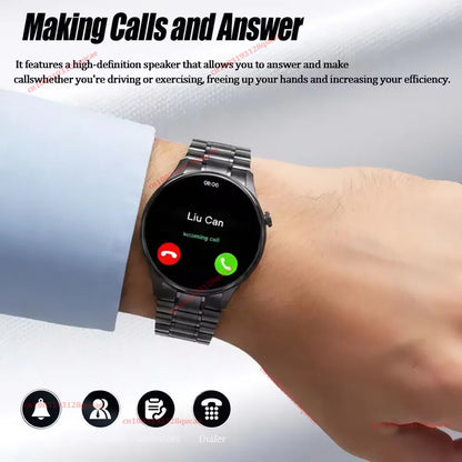 Watch 5 Pro New Men's Smartwatch High-Definition Screen Health Tracking Bluetooth Calls Voice Assistant Sports Smartwatches Hw12