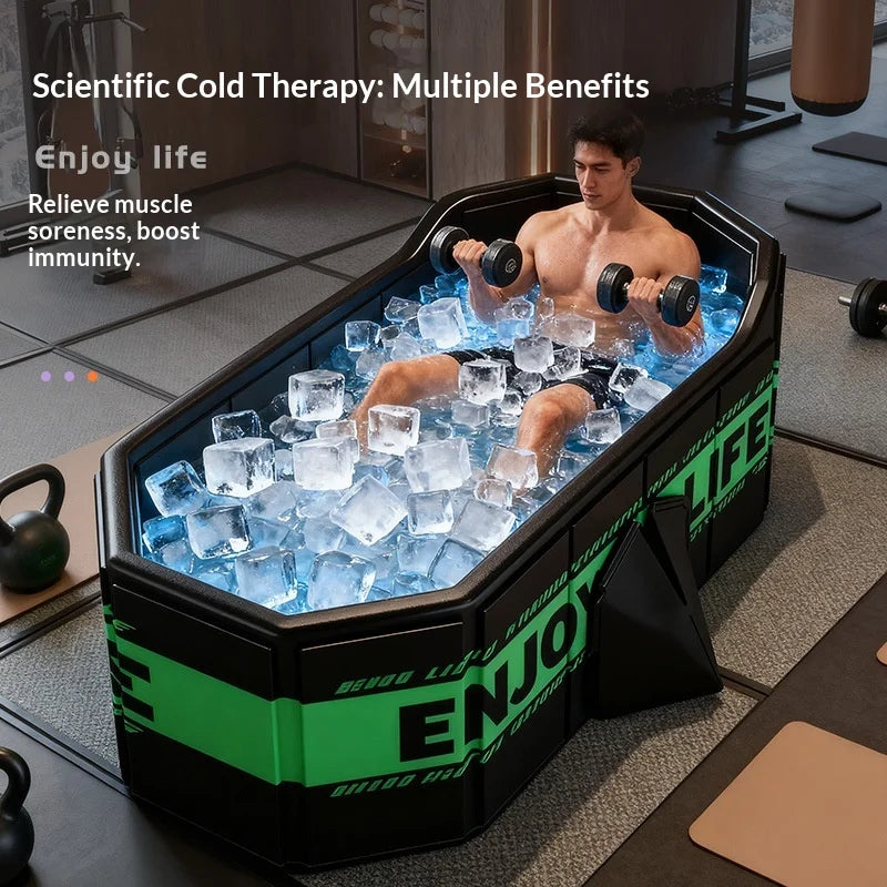 Portable Ice Bath Tub Foldable Adult Cold Therapy Recovery Soak Bathtub Spa Workout Relaxation Banheira Bebe Baignoire Banheira