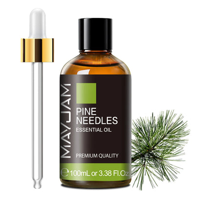 100ML Pure Plant Essential Oil Mint Bergamot Patchouli Citronella Lemongrass Chamomile Cedarwood For Reed Diffuser Humidifier