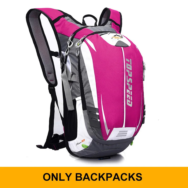 18L Ultralight Outdoor Sports Backpack Climbing Hiking Running Backpack Cycling Men Waterproof Hydration Vest Backpack 2l Water