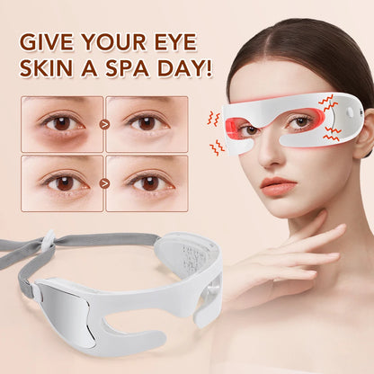 EMS Red Light Eye Massager Eyes Fatigue Relief Relaxation Relieve Dark Circles Eye Bag Removal Eye Care Beauty Machine