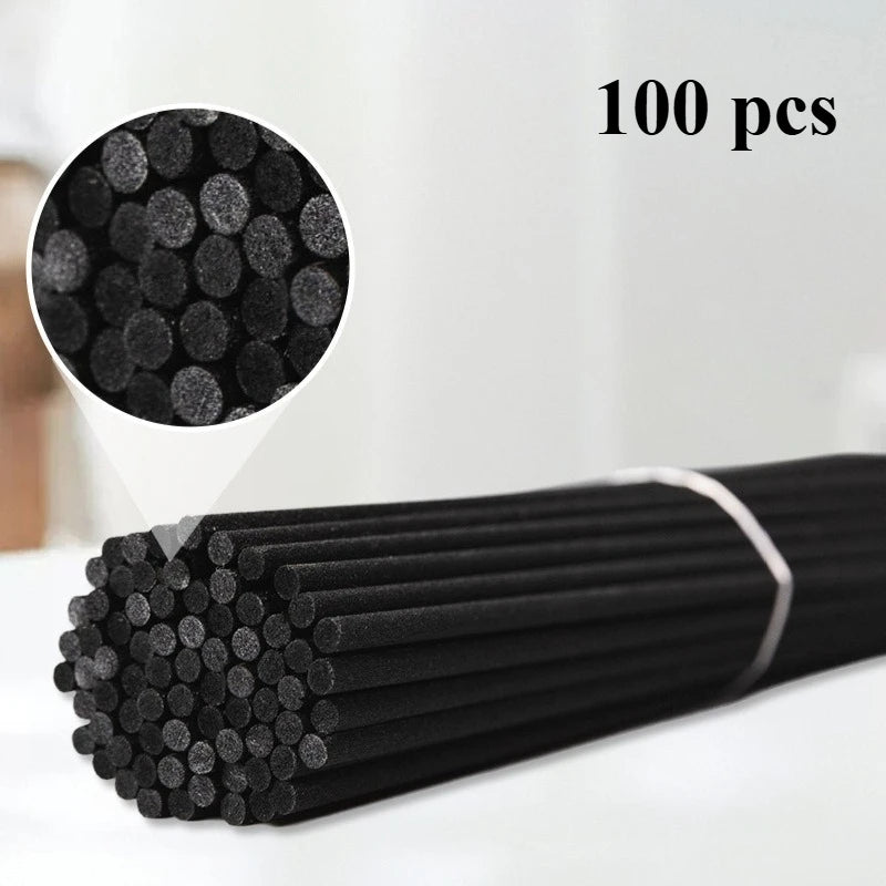 50/100/500 pcs Home and Hotel Aromatherapy Diffuser Sticks: High-Density, Highly Absorbent Essential Oil Diffuser Sticks