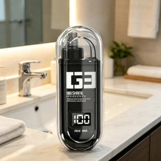 Portable Nose Hair Trimmer Digital Display Hair Trimmer Home Rechargeable Automatic Washable Painless Personal Care Appliance