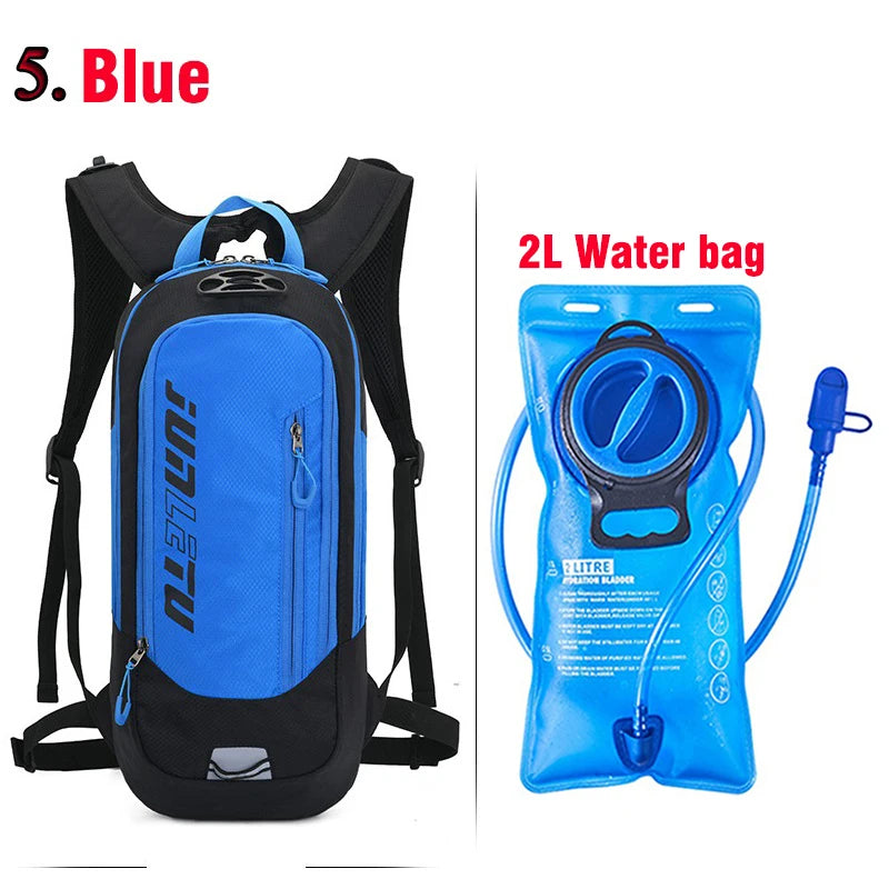 Outdoor Sports Water Bag Backpack Set 2L Breathable Waterproof Rucksack Hydration EVA Inner Bladder Knapsack Night Reflective