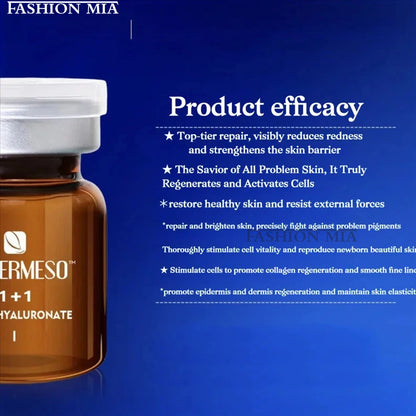 Korea 3ml Facial Salmon DNA Hydrating Glow Serum Skin Booster Kit Repair Redness Hydration Whitening Beauty Skincare