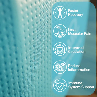 Inflatable Ice Bath, 132x70x75cm PVC Cold Therapy Tub, Athletes Recovery Tub, Portable Ice Pool, Outdoor Cold Therapy Ice Barrel