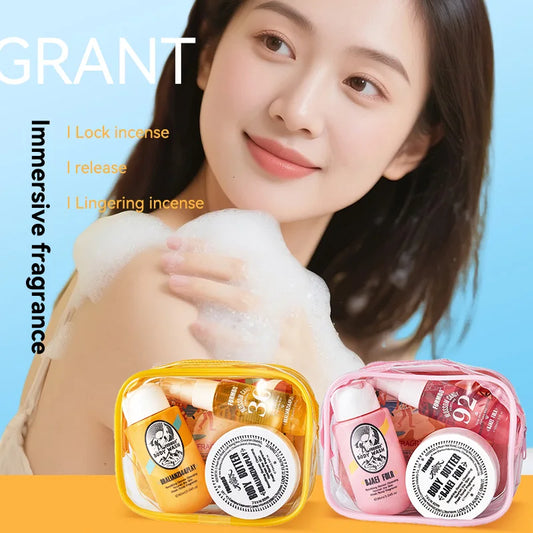 Formbo 3-in-1 Fragrance Lotion Set! Plant-Derived Fragrance That's Not Overpowering, Shea Butter Body Lotion That Won'T Cause Skin Irritation, 8-Hour Fragrance That Creates a'Natural Body Scent' for You, One Bottle That Provi