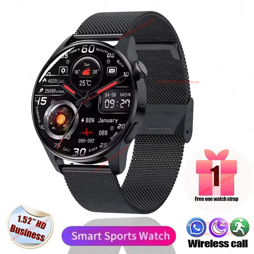Watch 5 Pro New Men's Smartwatch High-Definition Screen Health Tracking Bluetooth Calls Voice Assistant Sports Smartwatches Hw12