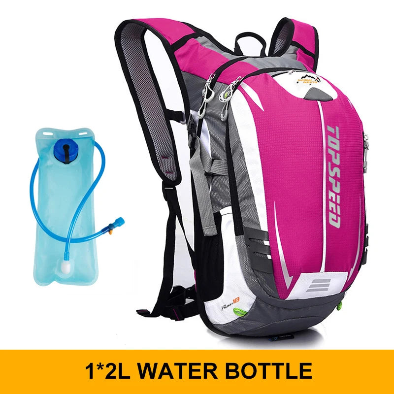 18L Ultralight Outdoor Sports Backpack Climbing Hiking Running Backpack Cycling Men Waterproof Hydration Vest Backpack 2l Water