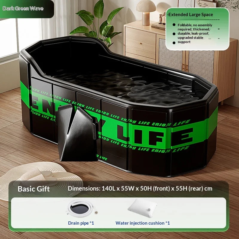 Portable Ice Bath Tub Foldable Adult Cold Therapy Recovery Soak Bathtub Spa Workout Relaxation Banheira Bebe Baignoire Banheira