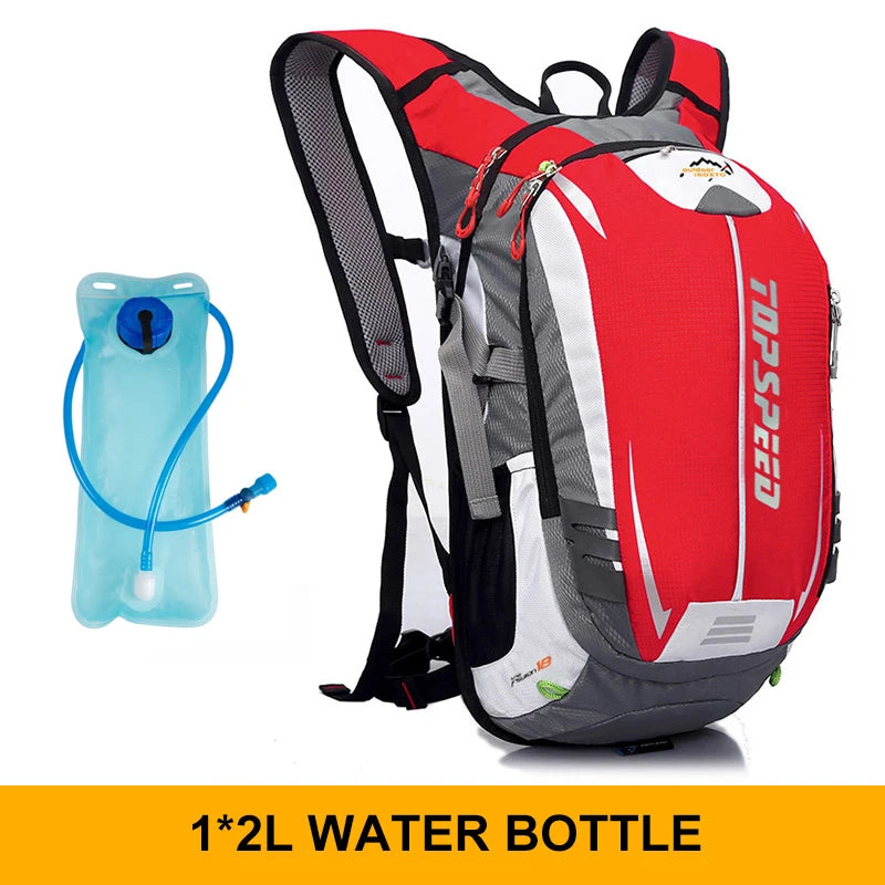 18L Ultralight Outdoor Sports Backpack Climbing Hiking Running Backpack Cycling Men Waterproof Hydration Vest Backpack 2l Water