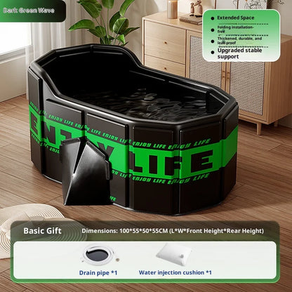 Portable Ice Bath Tub Foldable Adult Cold Therapy Recovery Soak Bathtub Spa Workout Relaxation Banheira Bebe Baignoire Banheira