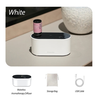 Electric Aromatherapy Diffuser Machines Waterless Aroma Diffusers Work with Essential Oils Bottles Emit Fragrances Perfect