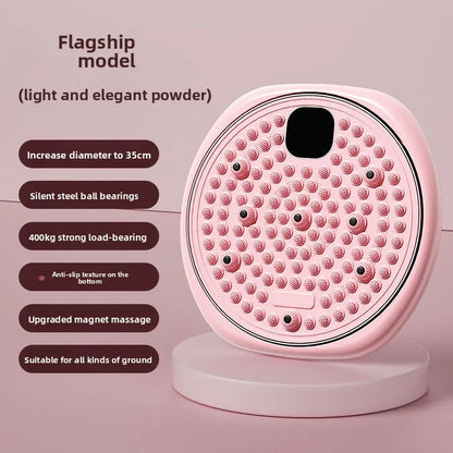 Exercise Waist Twisting Disc Foot Massage Waist Torsion Disc Fitness Equipment Portable Magnetic Foot Massage Twisting Machine