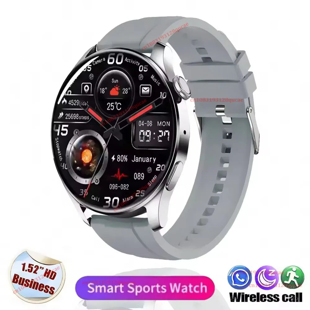 Watch 5 Pro New Men's Smartwatch High-Definition Screen Health Tracking Bluetooth Calls Voice Assistant Sports Smartwatches Hw12