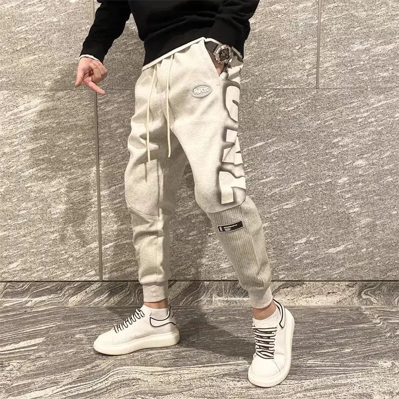 Trousers Athletic Black Jogger Men's Sweatpants Harem Man Sweat Pants Sport Track Fashion Trend Popular Casual Slacks Vintage