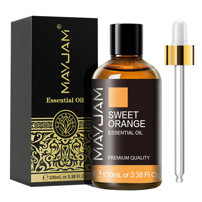 MAYJAM Vanilla Sweet Orange Eucalyptus Lavender Sandalwood Peppermint Bergamot Patchouli Scents 100ML Natural Essential Oils