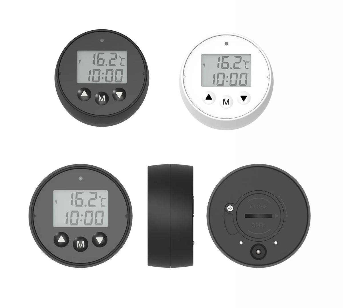 1pc Ice Bath thermometer Cold Plunge IPX7 waterproof multifunction ice bath with countdown exercise timer clock alarm high accur