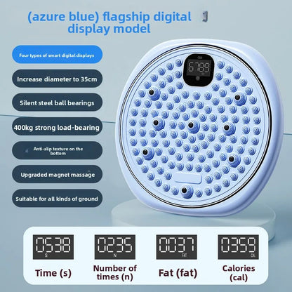 Exercise Waist Twisting Disc Foot Massage Waist Torsion Disc Fitness Equipment Portable Magnetic Foot Massage Twisting Machine