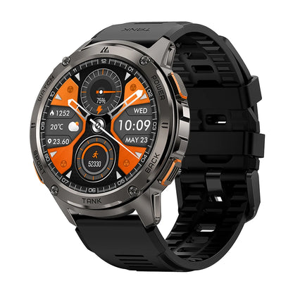 [Hot Selling] KOSPET TANK T3 Smart Watch For Men with Call and Text Digital Fitness Watches AMOLED AI Voice AOD BluetoothTracker