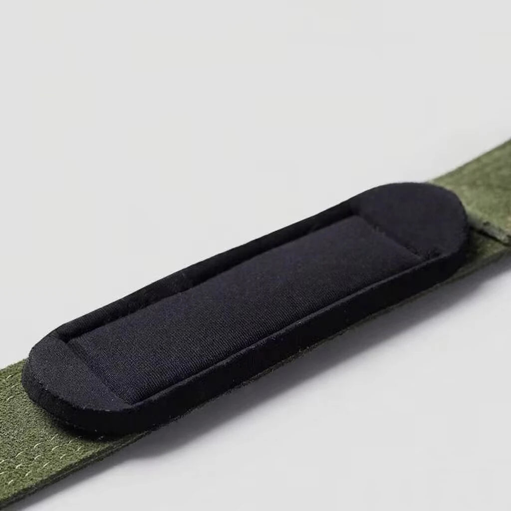 4mm Cowhide Weight lifting Wrist Straps Fitness Bodybuilding Training Gym lifting straps NonSlip Gym Grip Deadlift Pull-up