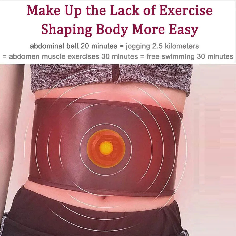 EMS intelligent fitness belt set, body shaping and weight reducing abdominal patch, fitness equipment, abdominal equipment set