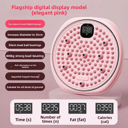 Exercise Waist Twisting Disc Foot Massage Waist Torsion Disc Fitness Equipment Portable Magnetic Foot Massage Twisting Machine