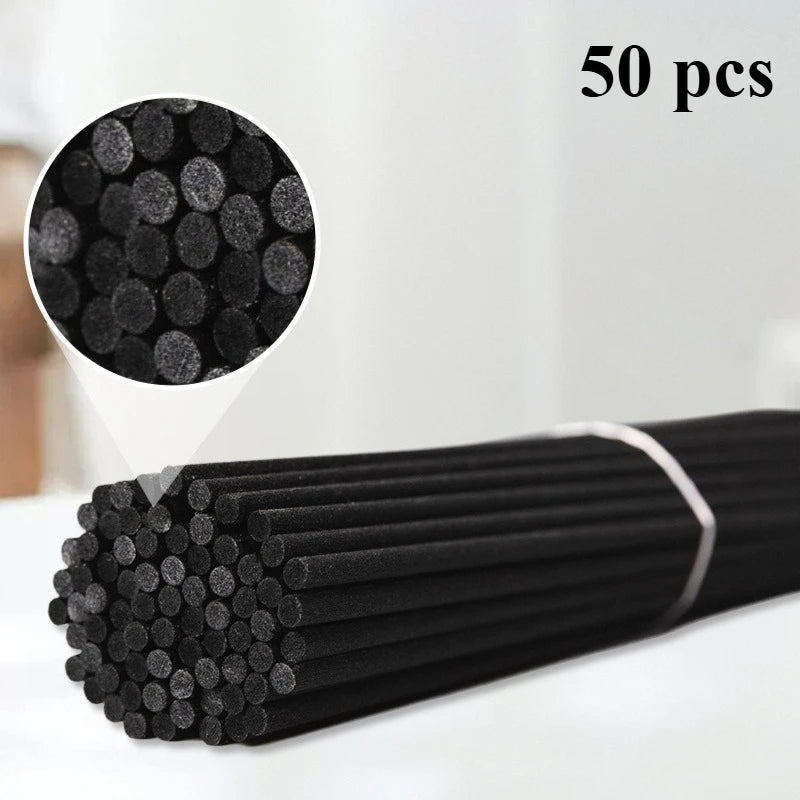 50/100/500 pcs Home and Hotel Aromatherapy Diffuser Sticks: High-Density, Highly Absorbent Essential Oil Diffuser Sticks