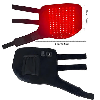 Infrared&Red Light Therapy Wrap 660nm850nm for Horses,Reduces Inflammation Pain Relief,Wearable Hoof Boots for Horse Leg Pain