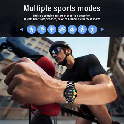 Watch 5 Pro New Men's Smartwatch High-Definition Screen Health Tracking Bluetooth Calls Voice Assistant Sports Smartwatches Hw12