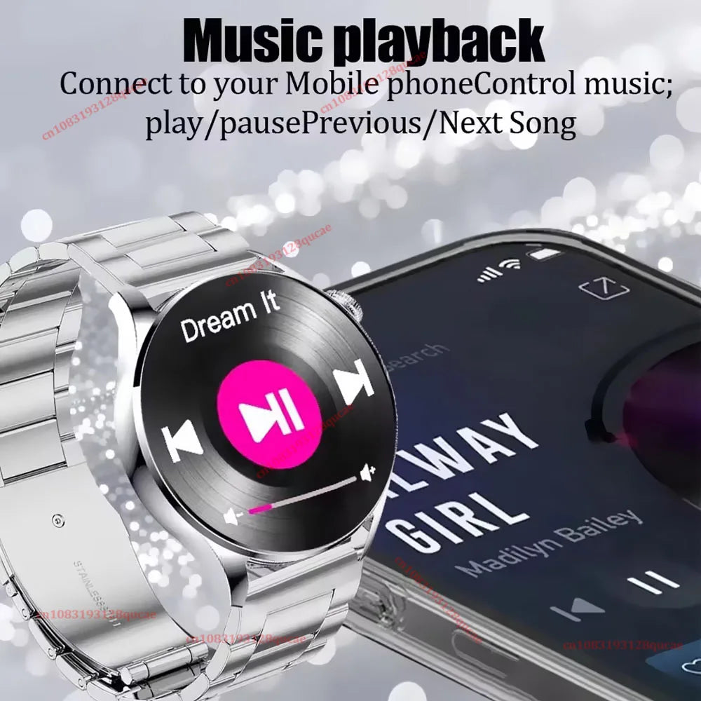 Watch 5 Pro New Men's Smartwatch High-Definition Screen Health Tracking Bluetooth Calls Voice Assistant Sports Smartwatches Hw12