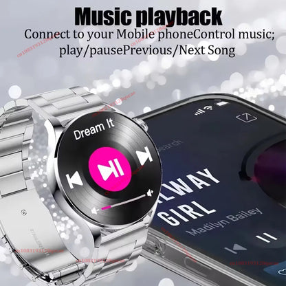 Watch 5 Pro New Men's Smartwatch High-Definition Screen Health Tracking Bluetooth Calls Voice Assistant Sports Smartwatches Hw12