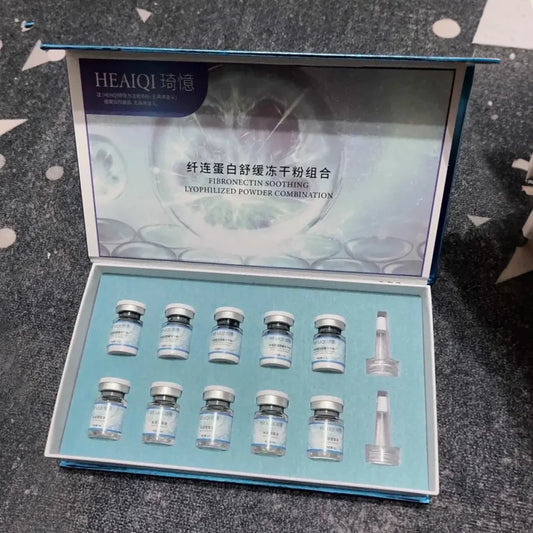 GHK-Cu Blue Copper Peptide Freeze-Dried Powder Essence Deep Hydration Firming Restore Skin Elasticity Rejuvenating Anti-Aging