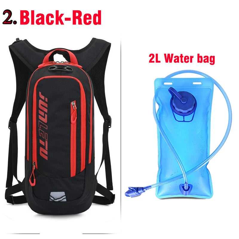Outdoor Sports Water Bag Backpack Set 2L Breathable Waterproof Rucksack Hydration EVA Inner Bladder Knapsack Night Reflective