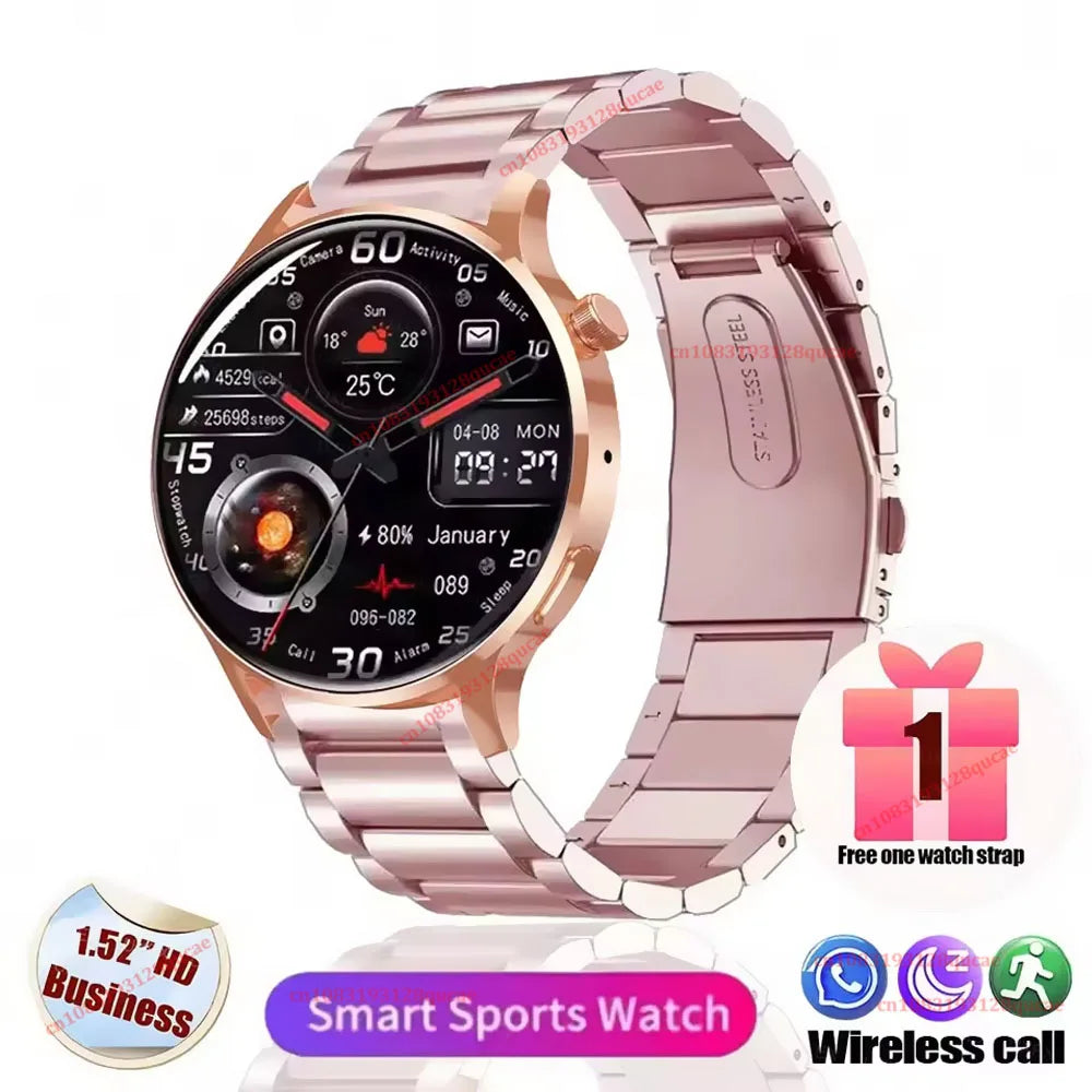 Watch 5 Pro New Men's Smartwatch High-Definition Screen Health Tracking Bluetooth Calls Voice Assistant Sports Smartwatches Hw12