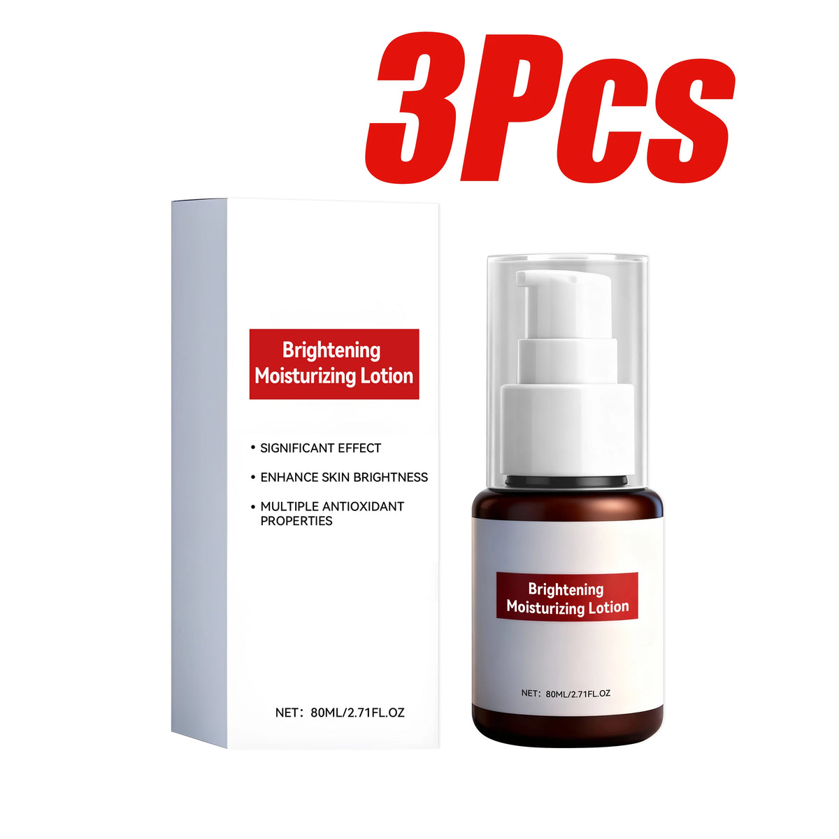 Brightening Moisturizing Lotion with Vitamin E Hydrating Glow-Boosting Face Cream Soothing Dark Spots Remover for Dull Dry Skin
