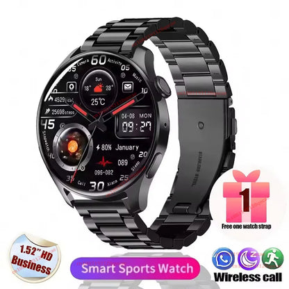 Watch 5 Pro New Men's Smartwatch High-Definition Screen Health Tracking Bluetooth Calls Voice Assistant Sports Smartwatches Hw12