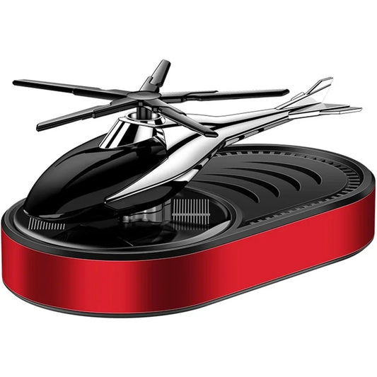 Solar Helicopter Car Air Freshener Solar Diffuser Dashboard Decor Car Aromatherapy Purifier Auto Interior Fragrance Decor
