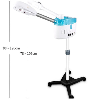 Thermal spray instrument, special cold and hot double spray face steamer for beauty salons, replenish water