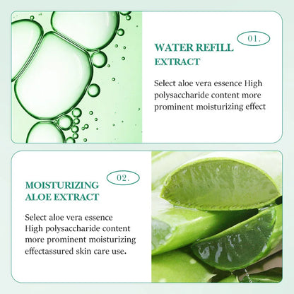 Aloe Vera Smooth Cleansing Natural Soap Cleansing Smooth Handmade Essential Oil Soap100g