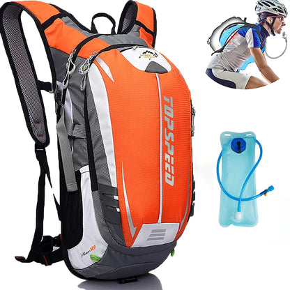 18L Ultralight Outdoor Sports Backpack Climbing Hiking Running Backpack Cycling Men Waterproof Hydration Vest Backpack 2l Water