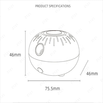 Pure Essential Oil Bubble Waterless Aromatherapy Machine Wireless Induction Portable Atomization Aromatherapy Machine